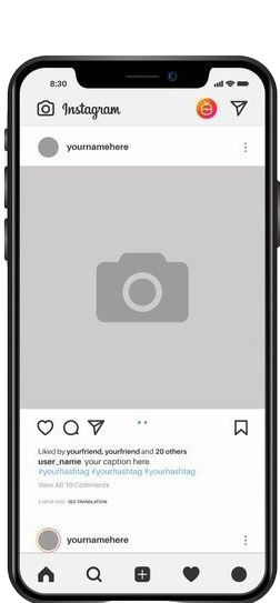 Instagram Ads on mobile phone
