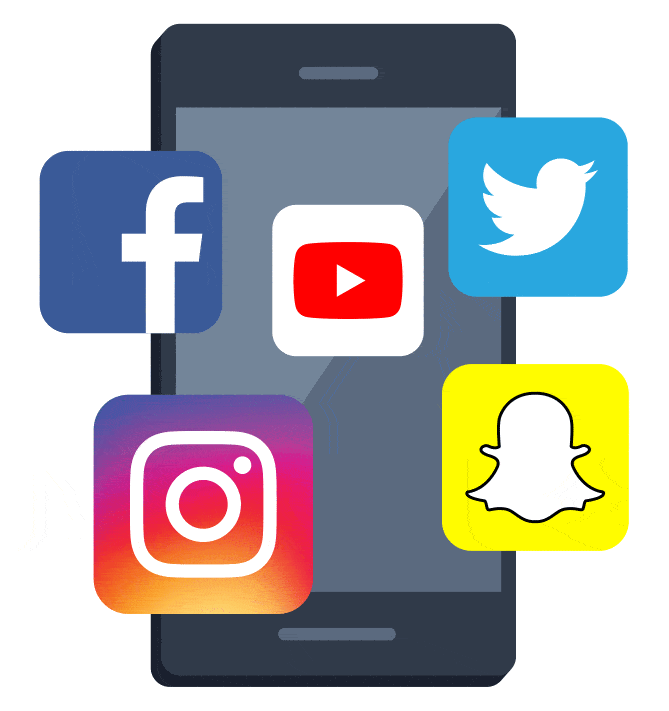 Social media marketing form animation